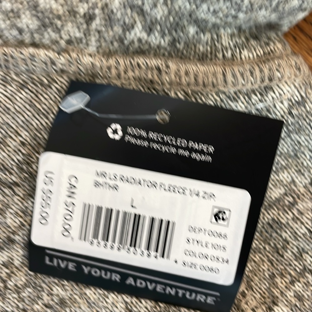 Gray Quarter-Zip Pullover - image 2